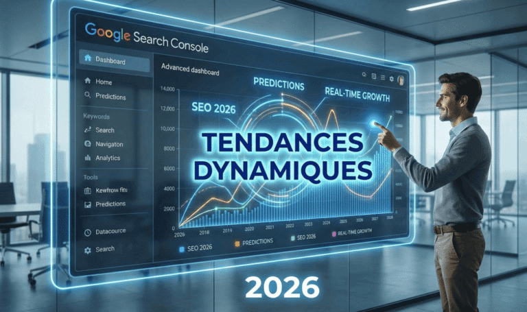 google search console : la révolution de la vue "tendances dynamiques" pour piloter votre seo en 2026