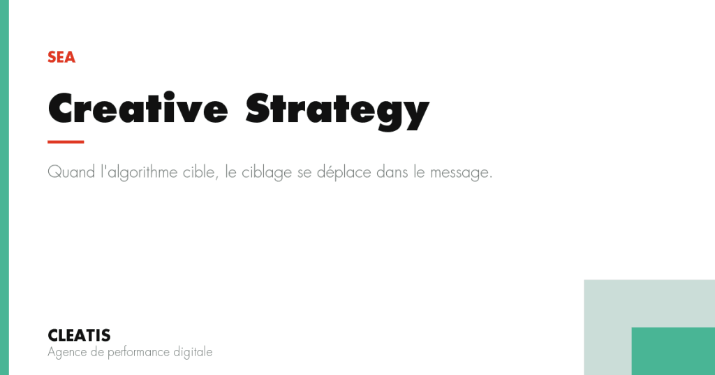 Quand l'algorithme cible, le ciblage se déplace dans le message.
