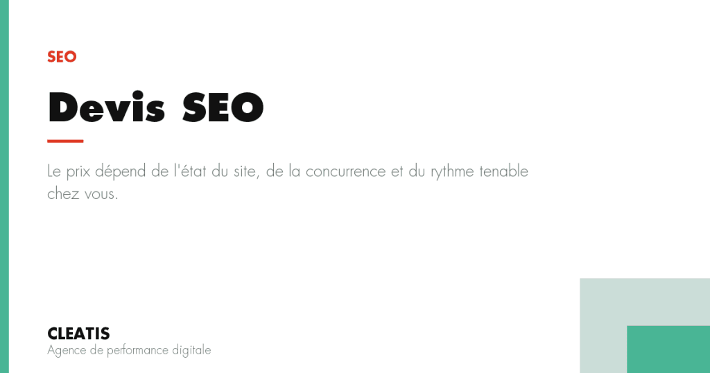 Le prix dépend de l'état du site, de la concurrence et du rythme tenable chez vous.