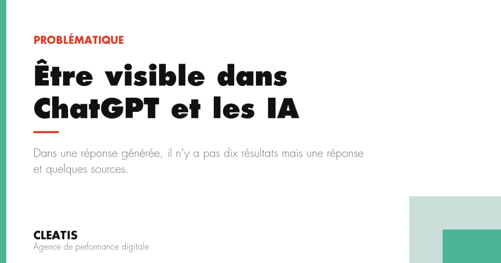 Dans une réponse générée, il n'y a pas dix résultats mais une réponse et quelques sources.