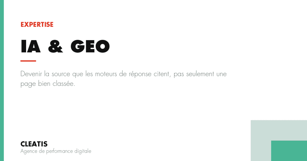 Devenir la source que les moteurs de réponse citent, pas seulement une page bien classée.