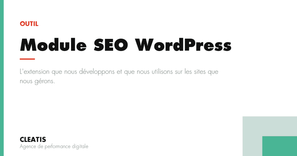 L'extension que nous développons et que nous utilisons sur les sites que nous gérons.