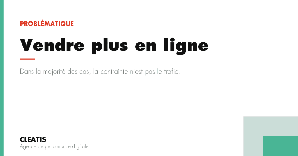 Dans la majorité des cas, la contrainte n'est pas le trafic.